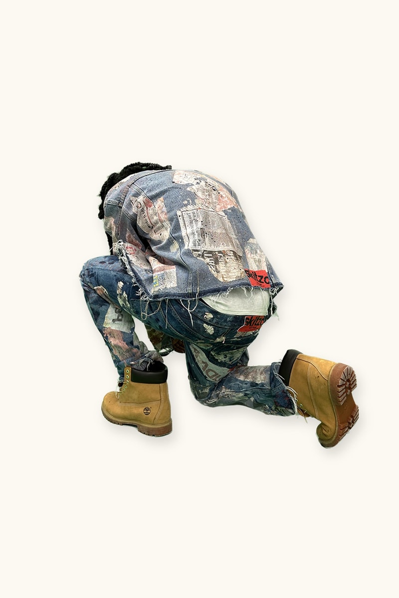 Skitzo Worldwide Urban Tetris Denim Fall Winter 2022 Manchester 0161 Drama Call Clints Gramm AK Gramm North West Fashion Streetwear