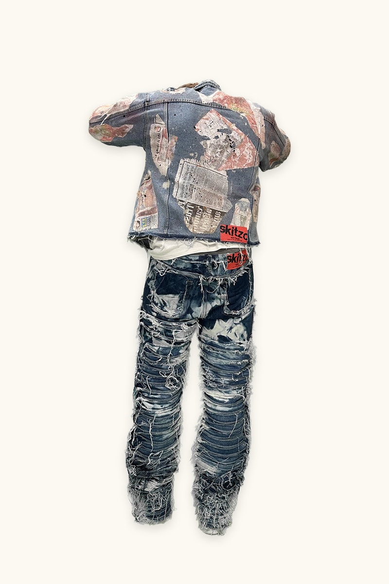 Skitzo Worldwide Urban Tetris Denim Fall Winter 2022 Manchester 0161 Drama Call Clints Gramm AK Gramm North West Fashion Streetwear