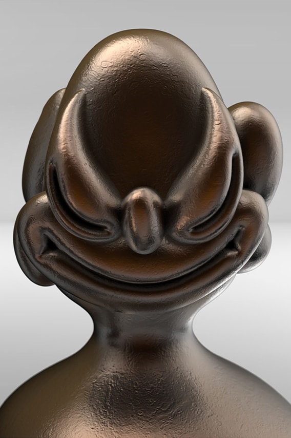 Slawn BRIT Award Designer 2023 trophy artist musician London uk Nigeria