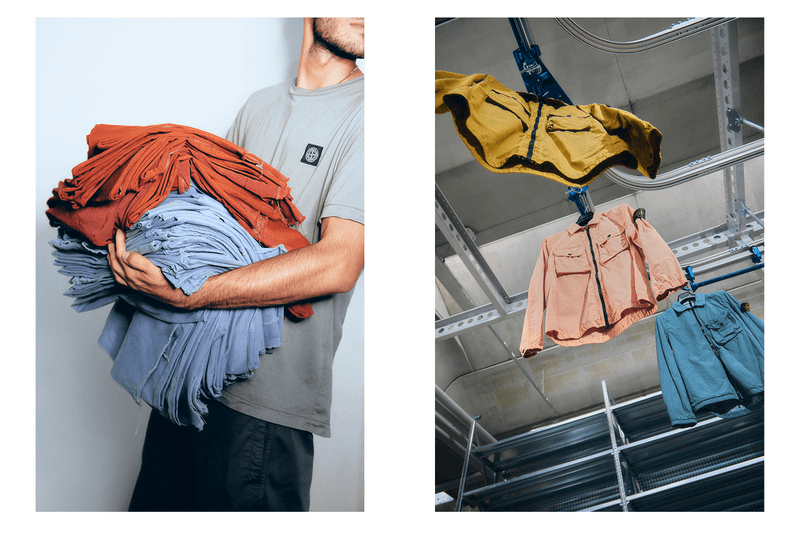 hypebeast stone island 40th anniversary magazine special edition limited hbx streetwear fashion publication sneak peek research in motion innovation dyeing process technique 