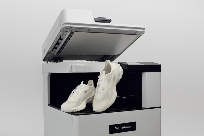 Puma Staffonly collaboration virtual pwrframe wireframe x ray metal fuzz running grid release info date price