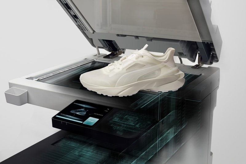Puma Staffonly collaboration virtual pwrframe wireframe x ray metal fuzz running grid release info date price
