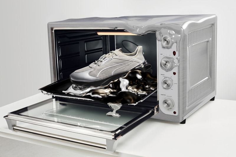 Puma Staffonly collaboration virtual pwrframe wireframe x ray metal fuzz running grid release info date price