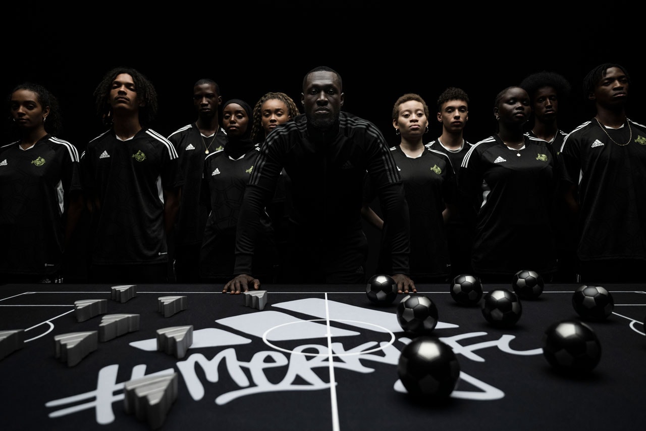 Stormzy Adidas Football #Merky FC UK Soccer Premier League Music Grime UK Rap Drill Skepta This Is What I Mean Heavy Is The Head