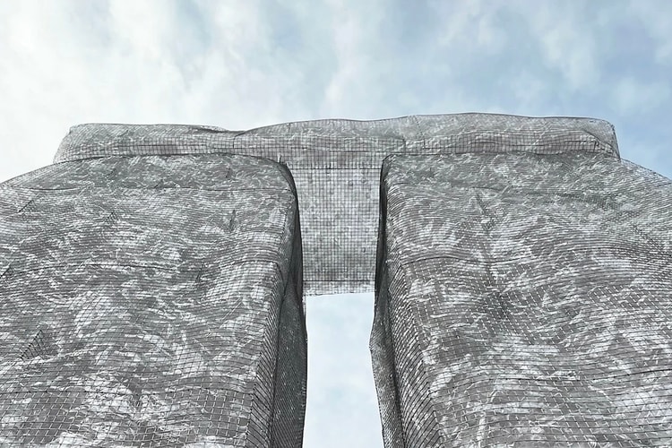 Studio VATRAA Installed A Plastic Stonehenge in Milan