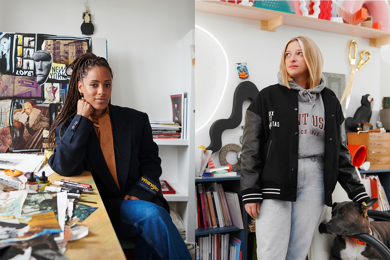 Studio Visits Delphine Diallo and Anna Lomax hypebeast hypeart art fashion luxury collage history neon new york