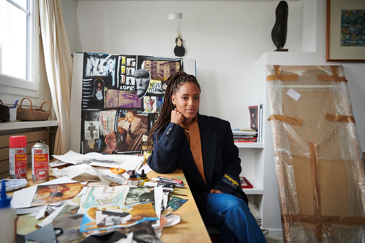 Studio Visits Delphine Diallo and Anna Lomax hypebeast hypeart art fashion luxury collage history neon new york