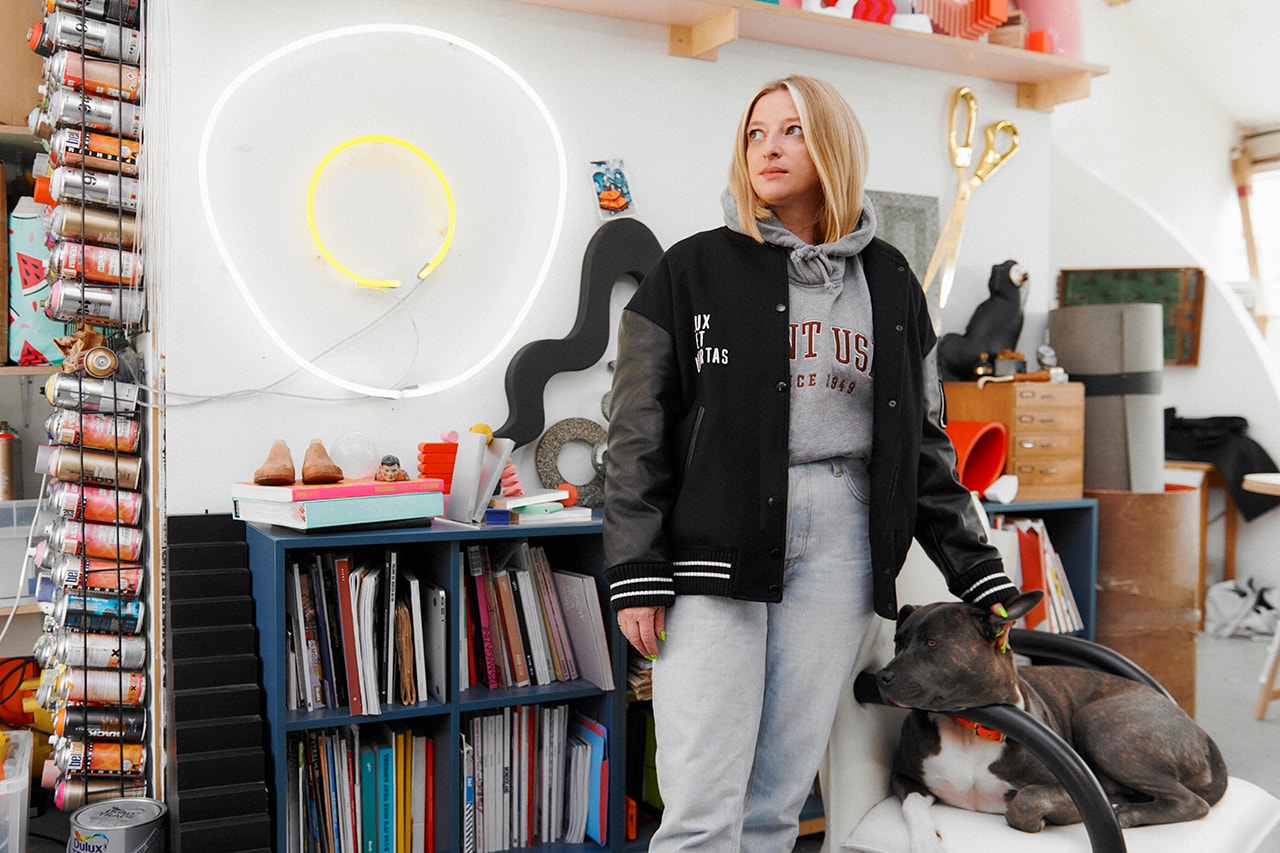 Studio Visits Delphine Diallo and Anna Lomax hypebeast hypeart art fashion luxury collage history neon new york