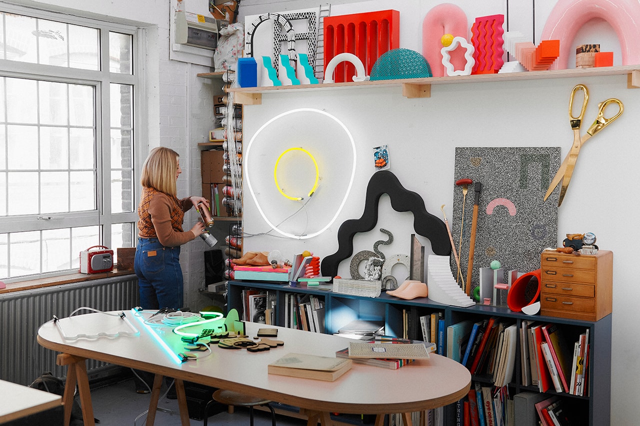 Studio Visits Delphine Diallo and Anna Lomax hypebeast hypeart art fashion luxury collage history neon new york