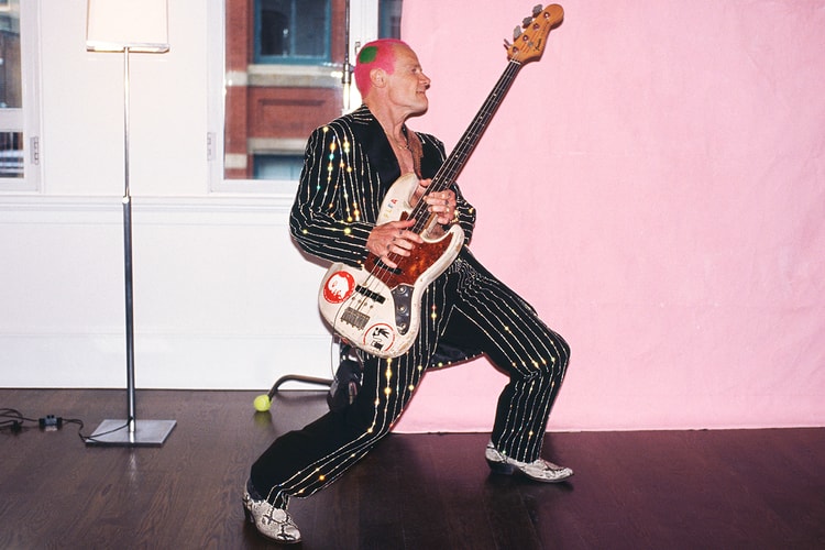 Flea Rocks Rhinestones and Psychedelia In Stüssy x Dries Van Noten's Campaign