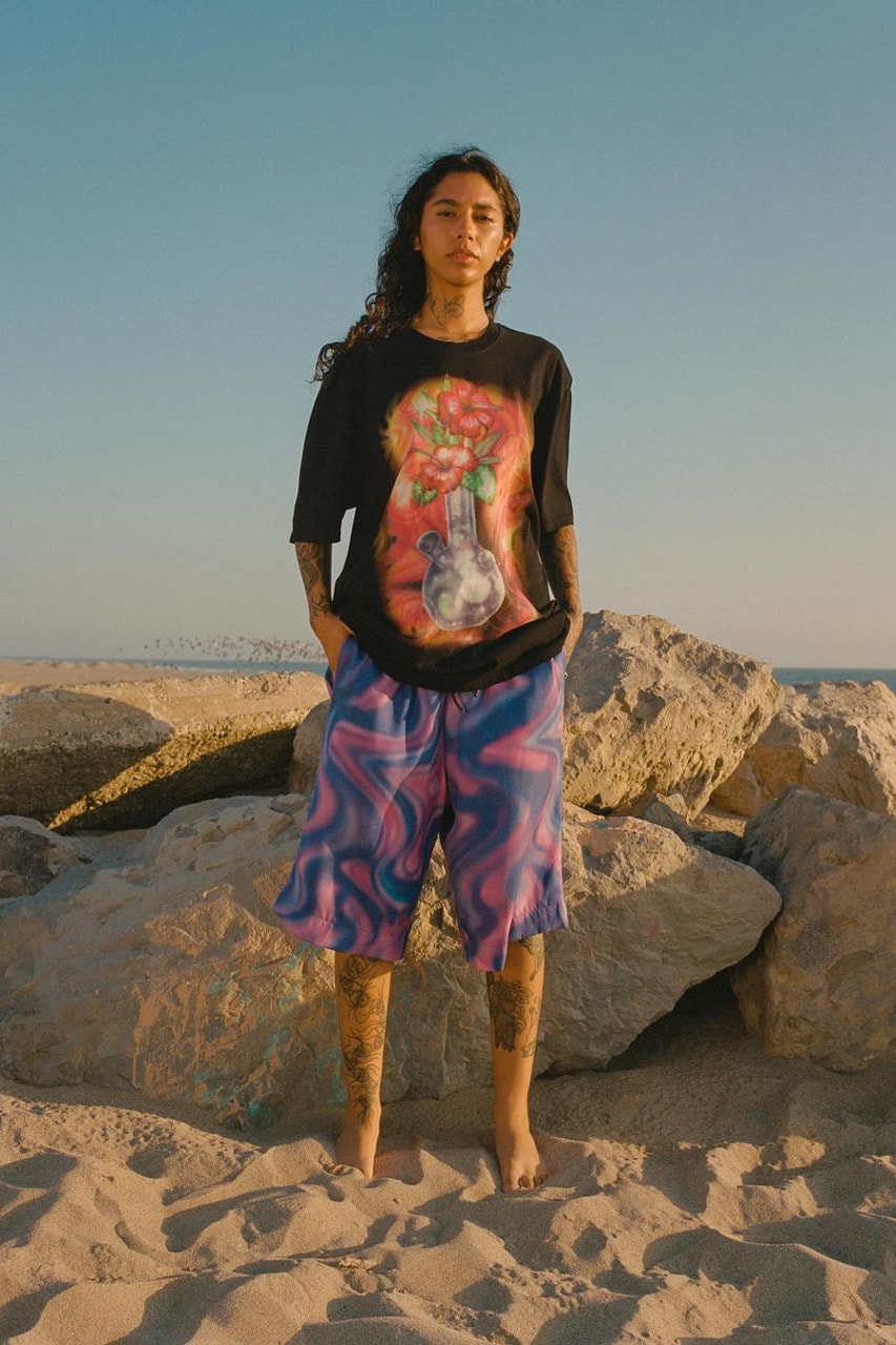 Stussy Dries Van Noten Holiday 22 Collection Collaboration Streetwear Fashion Style Dover Street Market Beach Abstract 