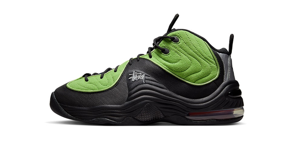 Stüssy x Nike Air Max Penny 2 Appears With a "Black/Green" Color Scheme