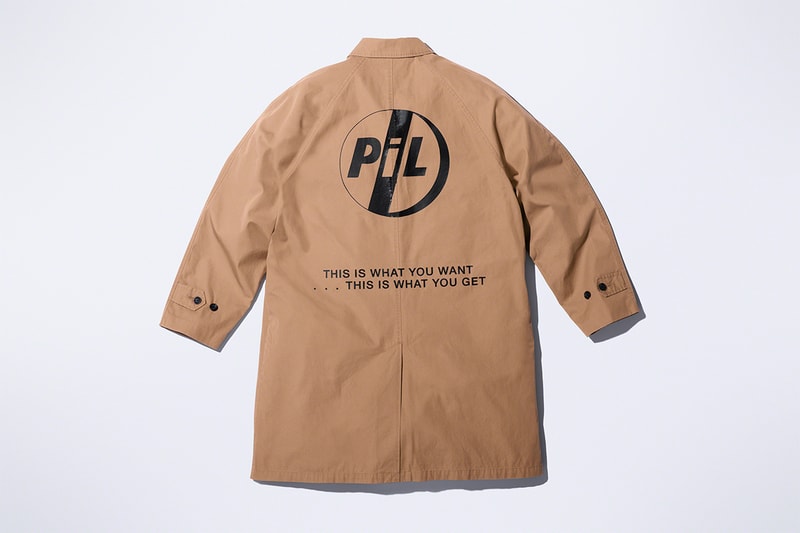 Supreme x PiL Fall 2022 Collaboration public sex pistols john lloyd post-punk band Public Image Ltd