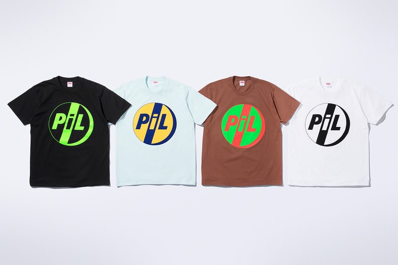 Supreme x PiL Fall 2022 Collaboration public sex pistols john lloyd post-punk band Public Image Ltd