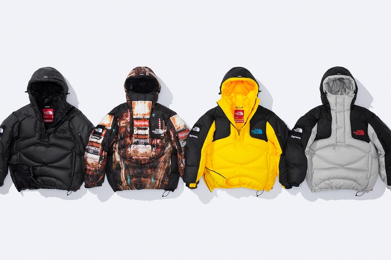 Supreme Reconnects With The North Face for Second Fall 2022 Collection g-shock nyc new york city winter jackets 