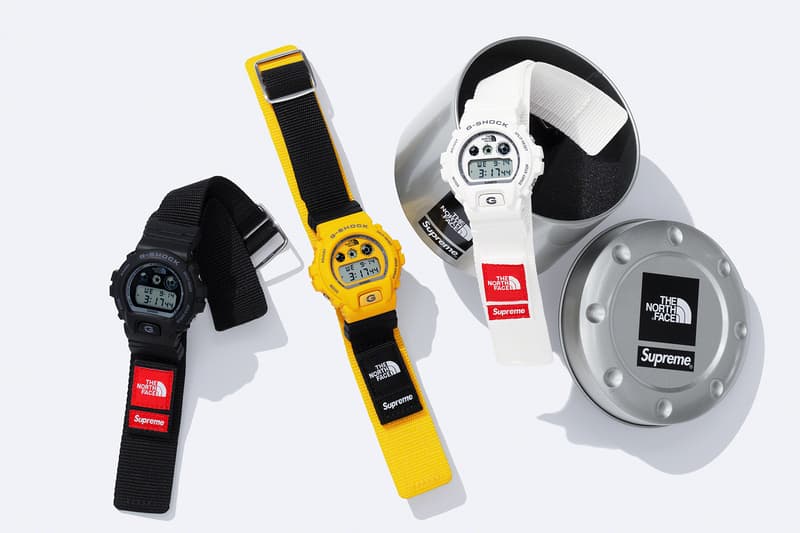 Supreme Reconnects With The North Face for Second Fall 2022 Collection g-shock nyc new york city winter jackets 