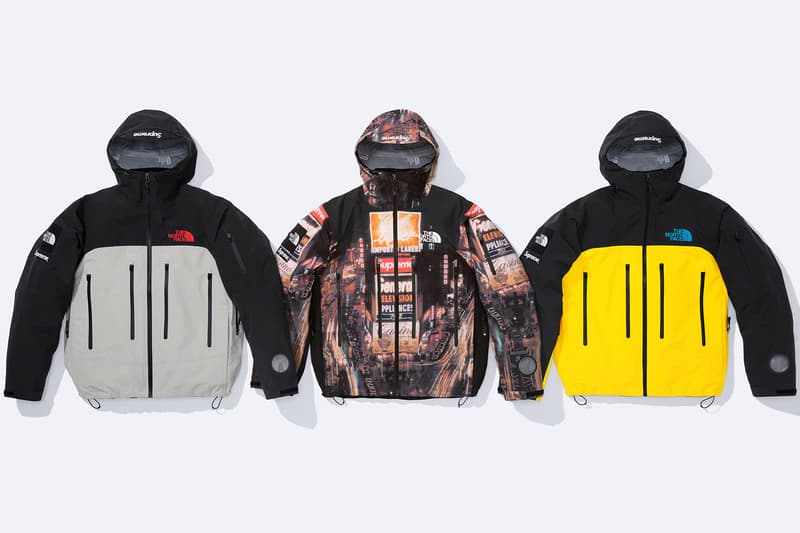 Supreme Reconnects With The North Face for Second Fall 2022 Collection g-shock nyc new york city winter jackets 