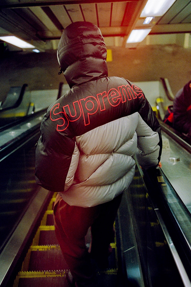 Supreme The North Face Taped Seam Shell Jacket Times Square