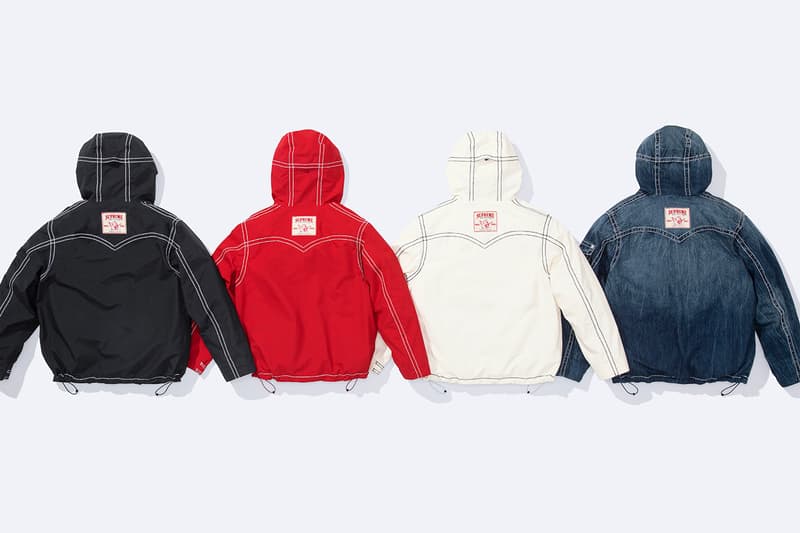 Supreme x True Religion Fall 2022 Collaboration jeans sweaters new york city streetwear label horsehoe lucky sweat pants denim trucker hooded sweatshirt iconic