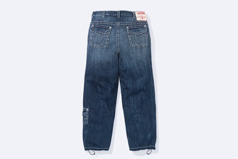 Supreme x True Religion Fall 2022 Collaboration jeans sweaters new york city streetwear label horsehoe lucky sweat pants denim trucker hooded sweatshirt iconic