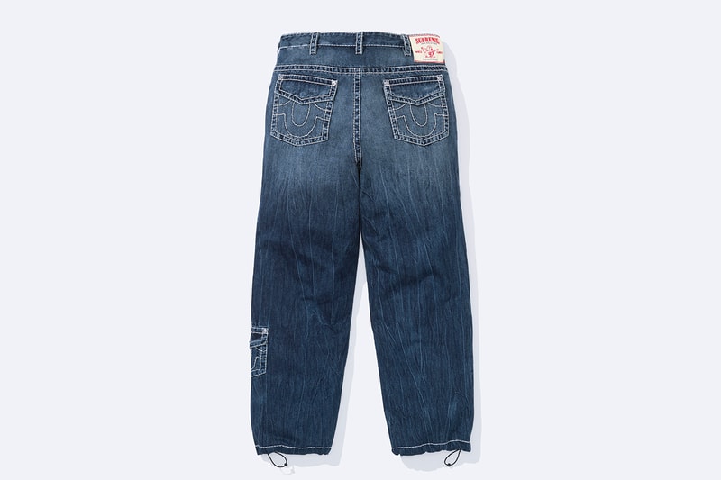 Supreme x True Religion Fall 2022 Collaboration jeans sweaters new york city streetwear label horsehoe lucky sweat pants denim trucker hooded sweatshirt iconic