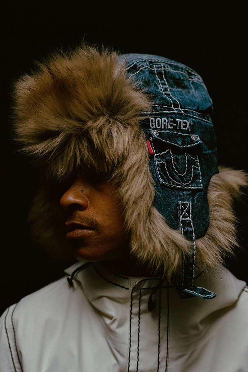 Supreme x True Religion Fall 2022 Collaboration jeans sweaters new york city streetwear label horsehoe lucky sweat pants denim trucker hooded sweatshirt iconic