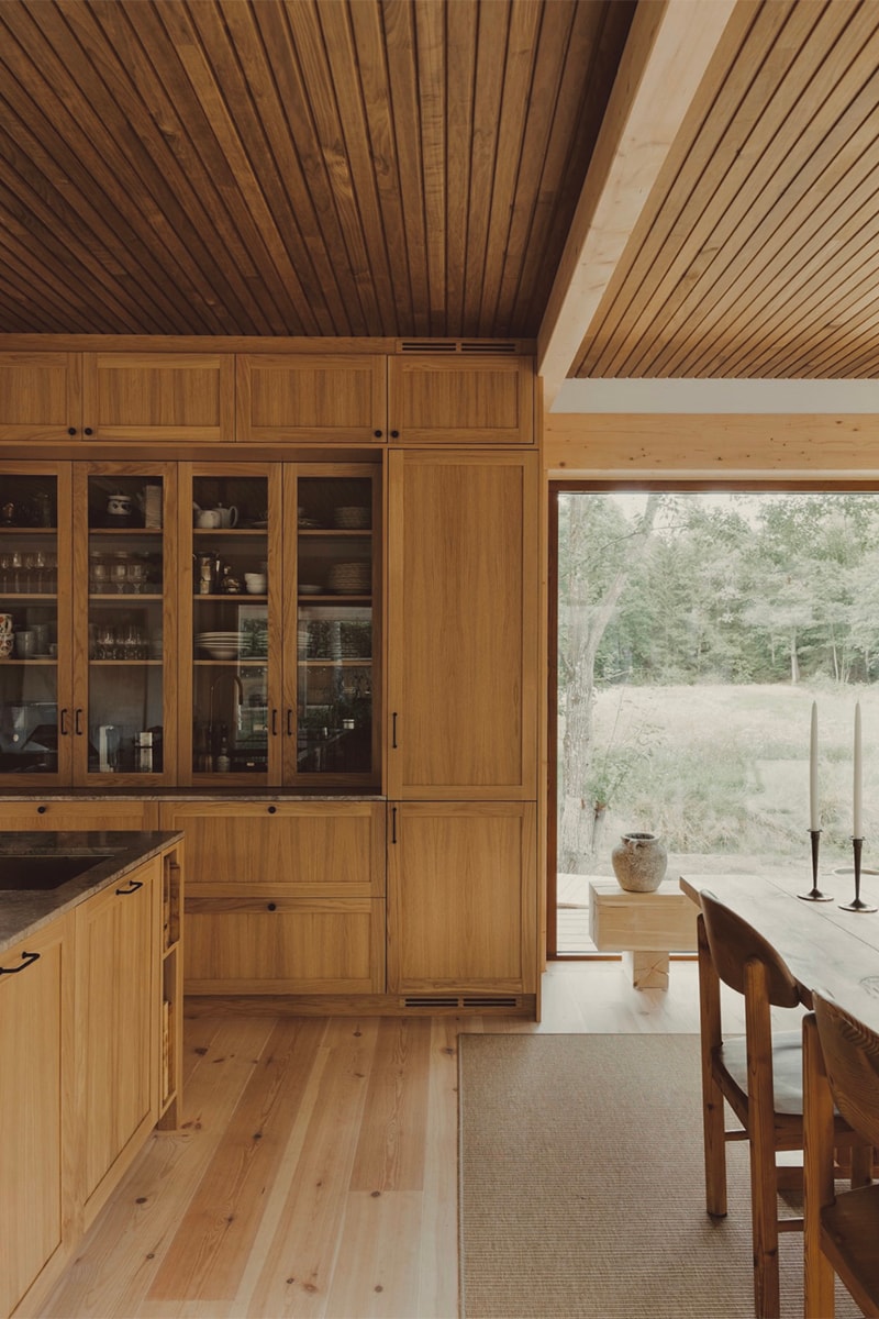 Studio He Creates Wooden Vacation Home in Middle of Swedish Forest Glade