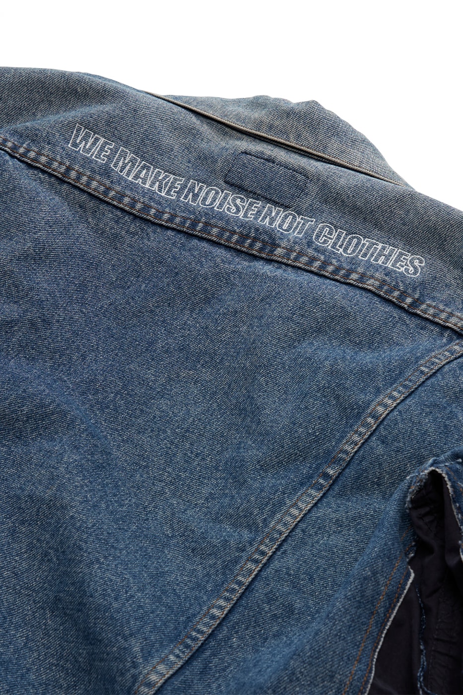 Undercover levis 2022 fall season november 11 american japanese hybrid trucker jeans cable knit indigo cargo we make noise not clothes black release info date price