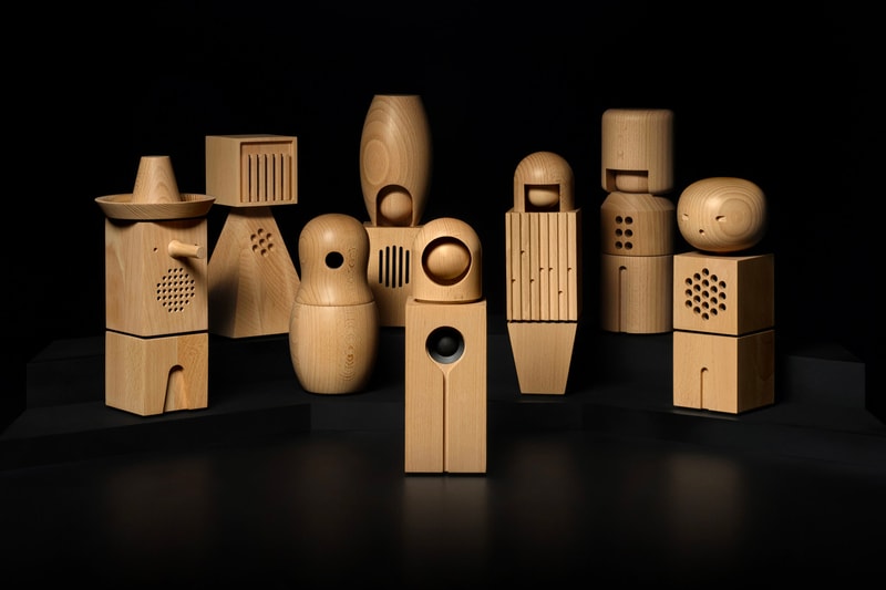 Teenage Engineering choir bluetooth speakers OP 1 OP Z wood distinct vocal profile world sound release info date price