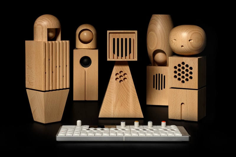 Teenage Engineering choir bluetooth speakers OP 1 OP Z wood distinct vocal profile world sound release info date price