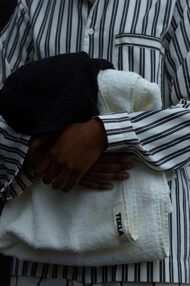 Tekla is Getting Into the Festive Spirit With "Shadow Stripes" Collection