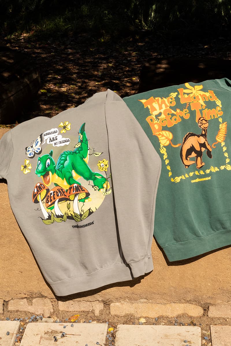 The Hundreds Channels Nostalgia With ‘the Land Before Time’ Capsule Collection