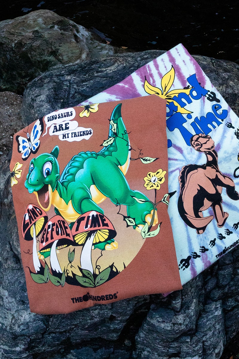 The Hundreds Channels Nostalgia With ‘the Land Before Time’ Capsule Collection