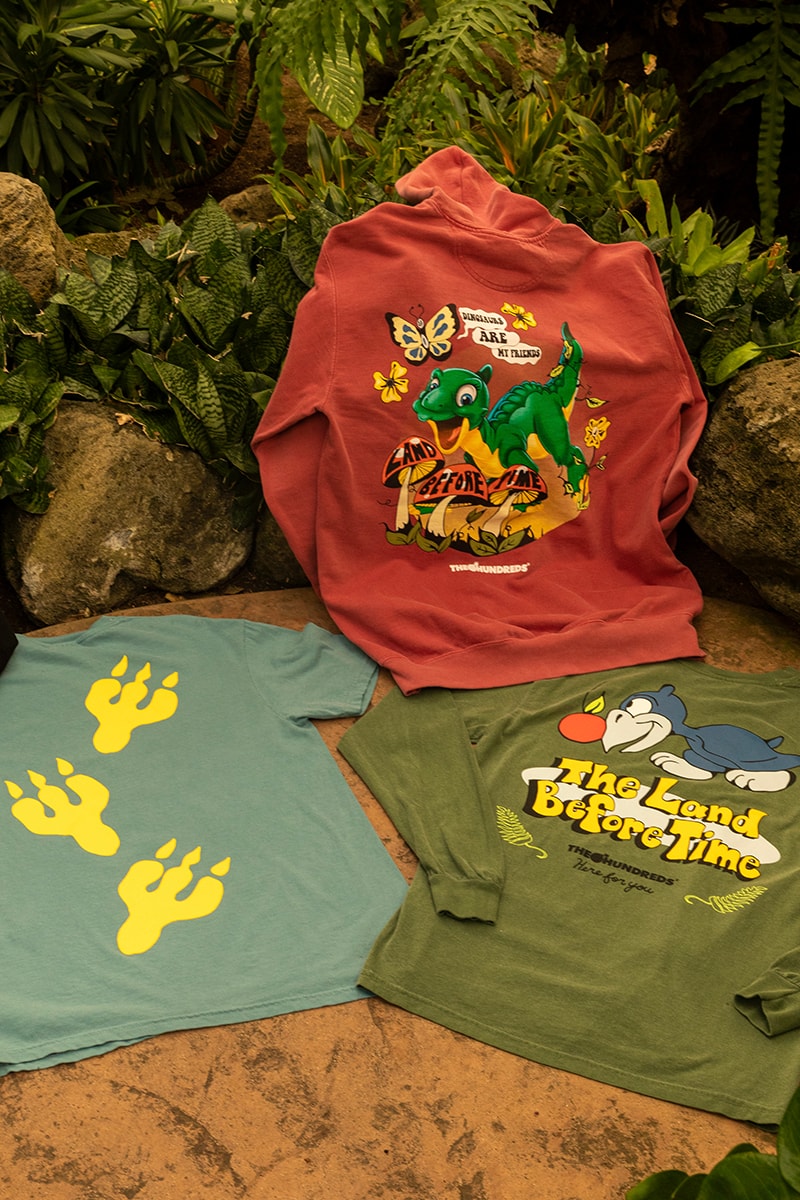 The Hundreds Channels Nostalgia With ‘the Land Before Time’ Capsule Collection