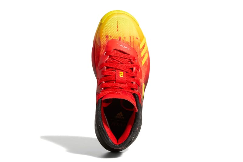 The Incredibles adidas basketball collection red yellow black november 8 NBA WNBA damian lillard candace parker donovan mitchell pixar elastigirl dash jack jack release info date price