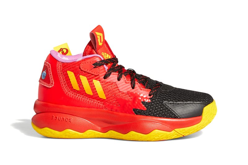 The Incredibles adidas basketball collection red yellow black november 8 NBA WNBA damian lillard candace parker donovan mitchell pixar elastigirl dash jack jack release info date price