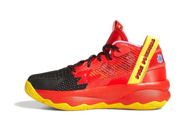 The Incredibles adidas basketball collection red yellow black november 8 NBA WNBA damian lillard candace parker donovan mitchell pixar elastigirl dash jack jack release info date price