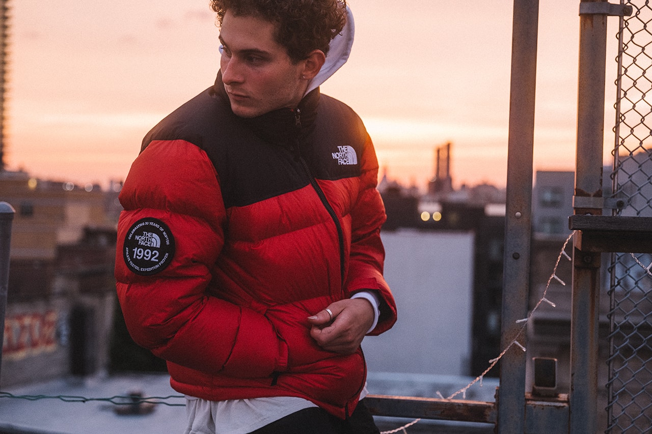 The North Face: '92 Nuptse Collection 30th Anniversary 1992 Jacket Classic Outerwear Retro Badge Patch Release Information Drops 
