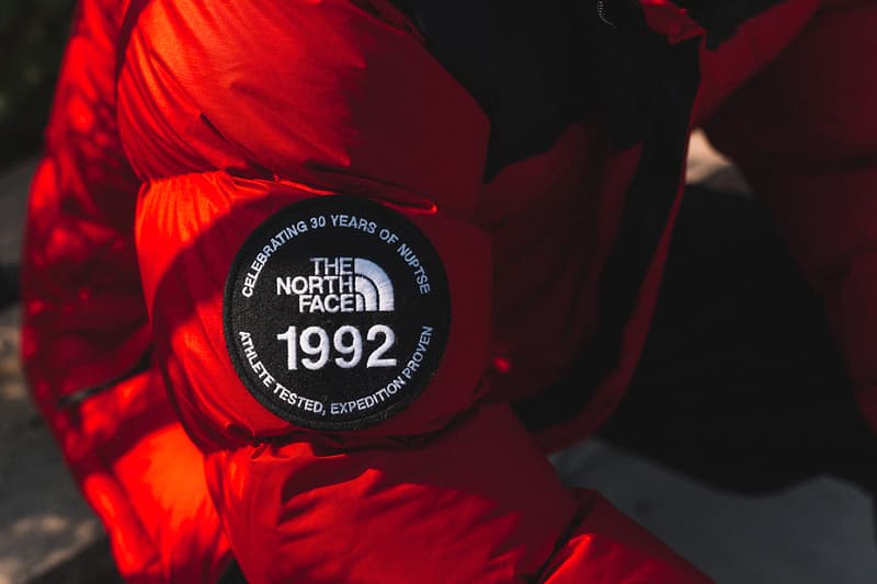 The North Face: '92 Nuptse Collection 30th Anniversary 1992 Jacket Classic Outerwear Retro Badge Patch Release Information Drops 