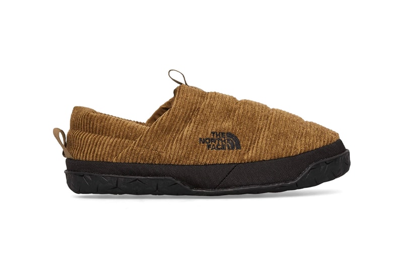 The North Face Nuptse Corduroy Mule NF0A7W4M WMB1 Release Information winter cold weather footwear snow
