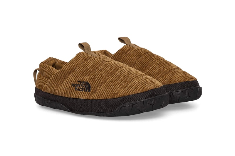 The North Face Nuptse Corduroy Mule NF0A7W4M WMB1 Release Information winter cold weather footwear snow