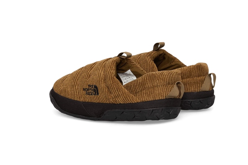 The North Face Nuptse Corduroy Mule NF0A7W4M WMB1 Release Information winter cold weather footwear snow