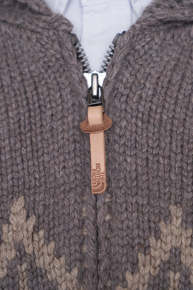 The North Face Purple Label New GORE-TEX INFINUM Sweater Beige Black Outerwear Winter Fall 2022 Fashion Style 