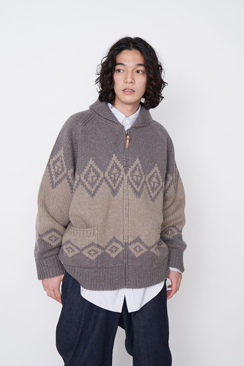 The North Face Purple Label New GORE-TEX INFINUM Sweater Beige Black Outerwear Winter Fall 2022 Fashion Style 