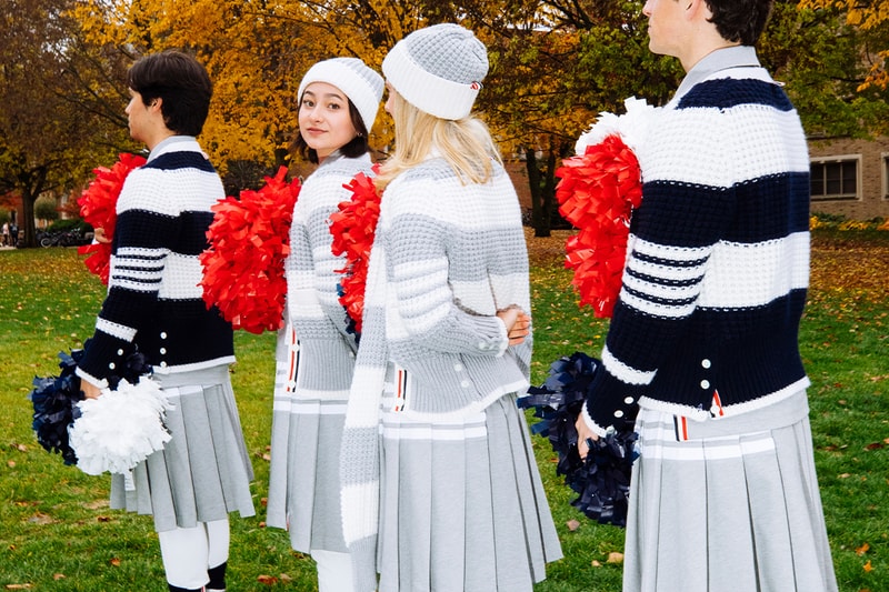 Thom Browne Brings the Competitive Spirit Back to His Alma Mater With His 2022 Football Collection