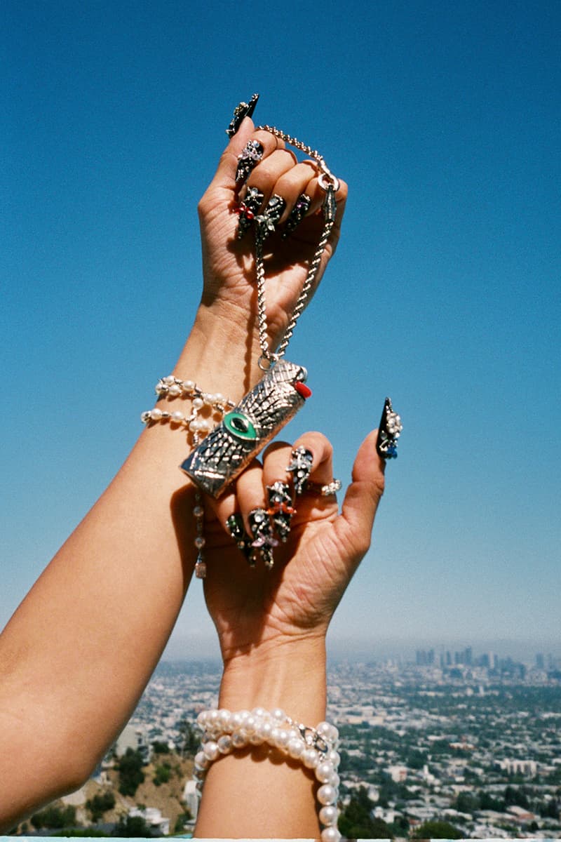 Thorne By Bella Thorne Queens Bounty Vol. II accessories collection marijuana cannabis smoking gold gems accessories fashion