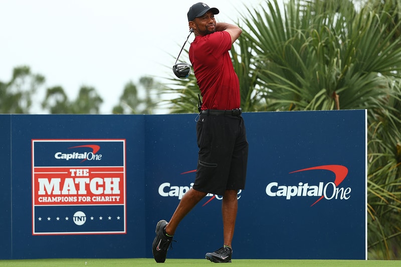 tiger woods the match prime time golf exhibition tnt rory mcilroy justin thomas jordan spieth