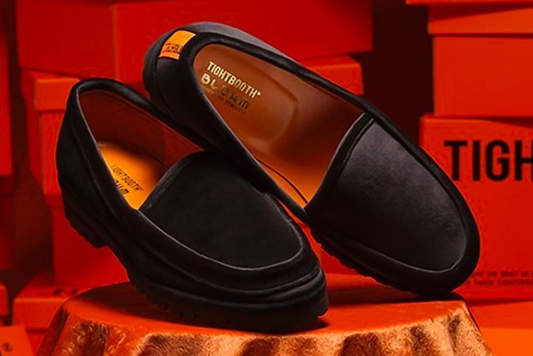 TIGHTBOOTH Collaborates With BLOHM for All-Black Loafers