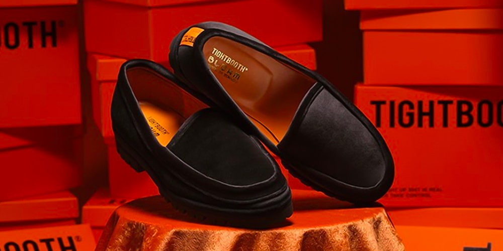 TIGHTBOOTH and BLOHM Velvet Rat Loafer Collab | Hypebeast