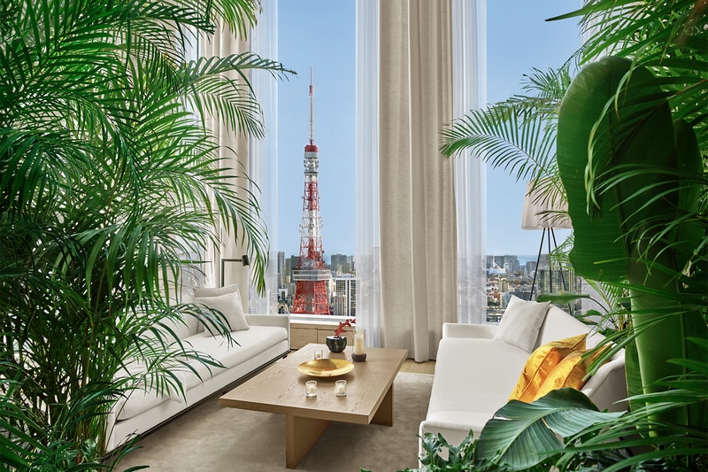 Tokyo edition hotel toranomon kengo kuma booking location price ian schrager blue room jade room gold bar lobby rooms info